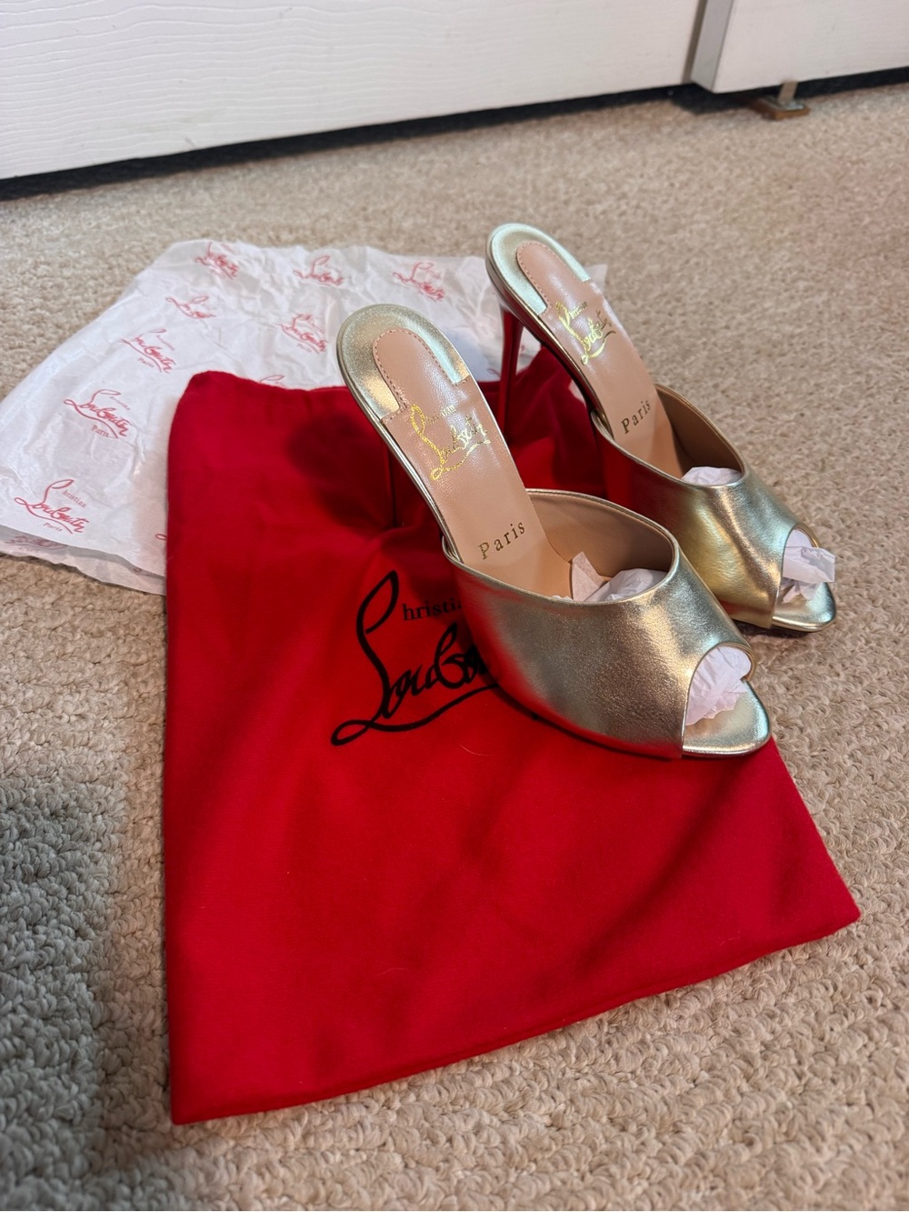New Red Bottom Sandals